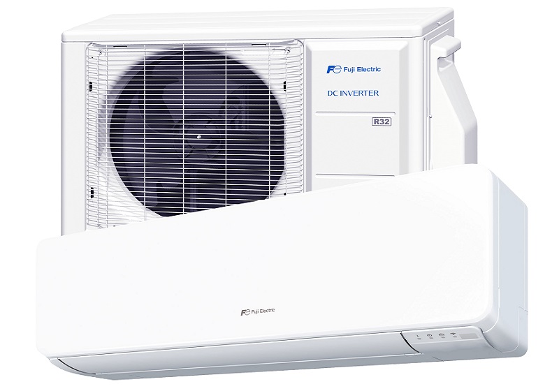 Fuji Electric Hokuo-sarjan ilmalämpöpumput Fuji Electric Hokuo-sarjan ilmalämpöpumpun ulko- ja sisäosa