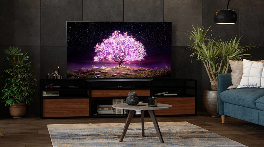 LG OLED-televisiot LG OLED-televisio olohuoneessa