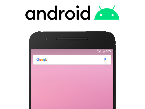 Android -logo ja puhelin Androin käyttöjärjestelmän logo ja puhelin